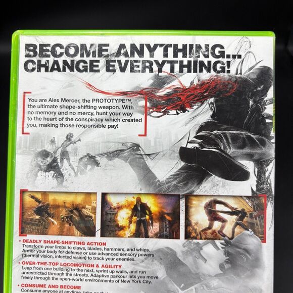 Prototype (Microsoft Xbox 360, 2009)‎ CIB - Picture 5 of 10